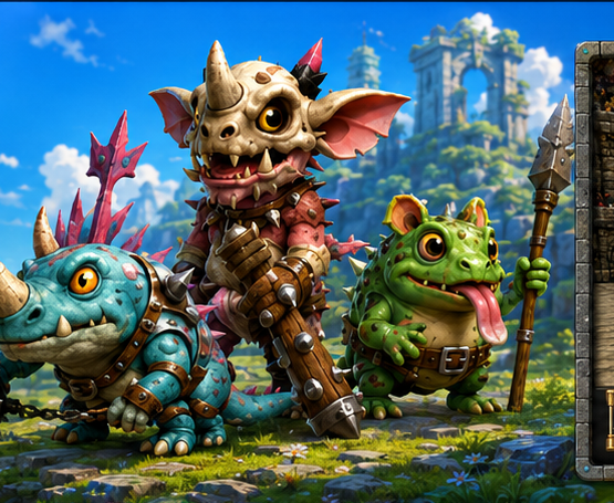 Official Morpets monster art